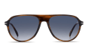 Shop DAVID BECKHAM Talisman Pilot Sunglasses online.