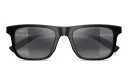 Shop Maui Jim Moaka Rectangle Sunglasses online.