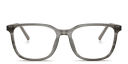 Shop Dolce & Gabbana Logo Signature Wide Square Eyeglasses online.