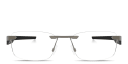 Shop Oakley Steakhouse 1.0 Unisex Wide Rimless Rectangle Eyeglasses online.