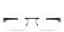 Shop Oakley Steakhouse 1.0 Unisex Wide Rimless Rectangle Eyeglasses online.