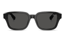 Shop BURBERRY Engraved Logo Square Sunglasses online.