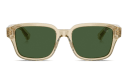 Shop BURBERRY Engraved Logo Square Sunglasses online.