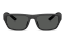 Shop Emporio Armani Embossed Logo Pillow Sunglasses online.