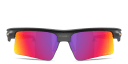 Shop Oakley Bisphaera Speed Unisex Wide Half-Rim Rectangle Sunglasses online.