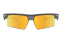 Shop Oakley Bisphaera Speed Unisex Wide Half-Rim Rectangle Sunglasses online.
