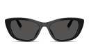 Shop Dolce & Gabbana Logo Lettering Cat-Eye Sunglasses online.