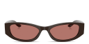 Shop PRADA Logo Signature Cat-Eye Sunglasses online.