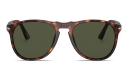 Shop PERSOL Arrow Emblem Pilot Sunglasses online.