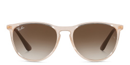 Ray-Ban Junior Kids Panthos Sunglasses in Transparent light brown – Product Photo 1