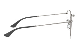 Ray-Ban Round Metal Optics Eyeglasses in Ruthenium – Product Photo 3