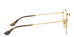 Ray-Ban Round Metal Optics Eyeglasses in Gold – Product Photo 3