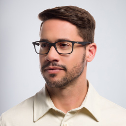 Ray-Ban Optics Unisex Rectangle Eyeglasses in Black – Product Photo 7