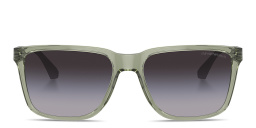 Emporio Armani Square Sunglasses in Green – Product Photo 1
