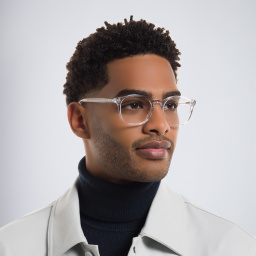 GIORGIO ARMANI Panthos Eyeglasses in Clear – Product Photo 5