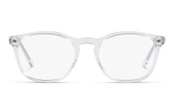 Round Eyeglasses من جورجو أرماني بلون شفاف - صورة المنتج 1