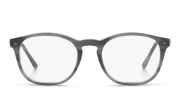 نظارات طبية دائرية من جورجو أرماني بلون رمادي - صورة المنتج 1