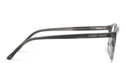 نظارات طبية دائرية من جورجو أرماني بلون رمادي - صورة المنتج 3