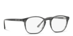 نظارات طبية دائرية من جورجو أرماني بلون رمادي - صورة المنتج 4