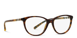 BURBERRY Square Eyeglasses in Dark Havana – Product Photo 4