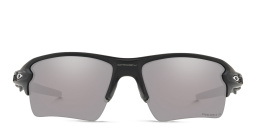 Oakley Flak 2.0 XL Half-Rim Rectangle Sunglasses in Matte Black – Product Photo 1