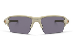 Oakley Flak 2.0 XL Half-Rim Rectangle Sunglasses in Matte Sand – Product Photo 1