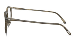 نظارات طبية أومالي طراز بانتوس من أوليفر بيبلز بلون أخضر زيتوني ناعم - صورة المنتج 3