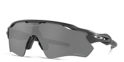 Shop Oakley Radar EV Path Half-Rim Mask Sunglasses in High Resolution Carbon online.