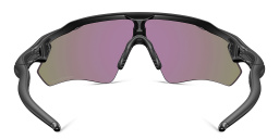 Oakley Half-Rim Wide Mask Sunglasses in Matte Black – Product Photo 4