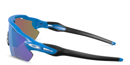 Shop Oakley Half-Rim Mask Sunglasses in Matte Sapphire online.