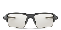 Oakley Flak 2.0 XL Half-Rim Rectangle Sunglasses in Steel – Product Photo 1
