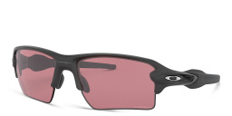 Oakley Flak 2.0 XL Half-Rim Rectangle Sunglasses in Steel – Product Photo 2