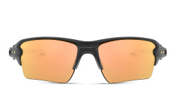 Oakley Flak 2.0 XL Half-Rim Rectangle Sunglasses in Matte Black – Product Photo 1