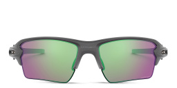 Oakley Flak 2.0 XL Half-Rim Rectangle Sunglasses in Steel – Product Photo 1