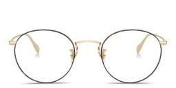 OLIVER PEOPLES Panthos Eyeglasses in Soft Gold – Product Photo 1