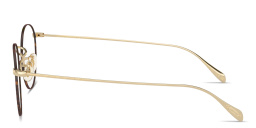 OLIVER PEOPLES Panthos Eyeglasses in Soft Gold – Product Photo 3