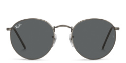 Ray-Ban Round Sunglasses in Gunmetal – Product Photo 1