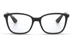 Ray-Ban Unisex Square Eyeglasses in Black – Product Photo 1