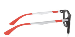 نظارات طبية مربّعة للأطفال من راي بان جونيور بلون أسود - صورة المنتج 3