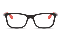 Ray-Ban Junior Kids Square Eyeglasses in Black – Product Photo 1