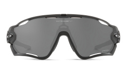 Oakley Jawbreaker Wide Mask Sunglasses in Hi Res Matte Carbon – Product Photo 1