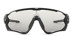 Oakley Jawbreaker Wide Mask Sunglasses in Polished Black – Product Photo 1