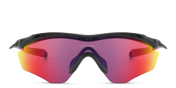 Oakley M2 Frame XL Wide Rimless Irregular Sunglasses in Black – Product Photo 1