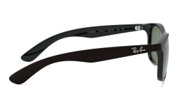 Ray-Ban Junior Kids Square Sunglasses in Black – Product Photo 3