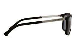 نظارة شمسية بإطار مستطيل من امبوريو أرماني بلون أسود - صورة المنتج 3