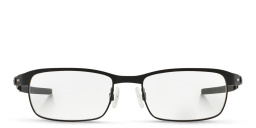 Oakley Tincup Rectangle Eyeglasses in Powder Coal – Product Photo 1