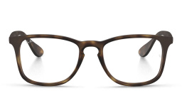 Ray-Ban Unisex Square Eyeglasses in Havana – Product Photo 1