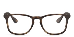 Ray-Ban Unisex Square Eyeglasses in Havana – Product Photo 1