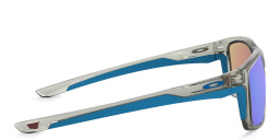 نظارات شمسية مينلينك إكس أل بإطار مستطيل من اوكلي بلون رمادي - صورة المنتج 3