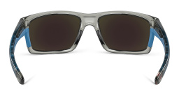 نظارات شمسية مينلينك إكس أل بإطار مستطيل من اوكلي بلون رمادي - صورة المنتج 4